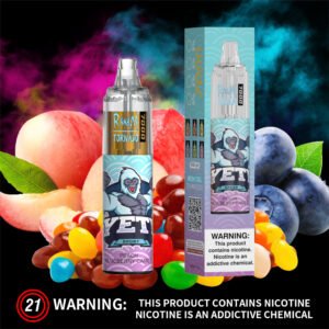 RandM Tornado 7000 Peach Blueberry Candy
