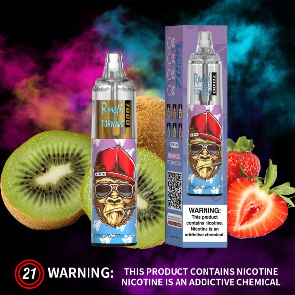 RandM Tornado 7000 Strawberry Kiwi