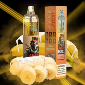 RandM Tornado 7000 Banana Milkshake