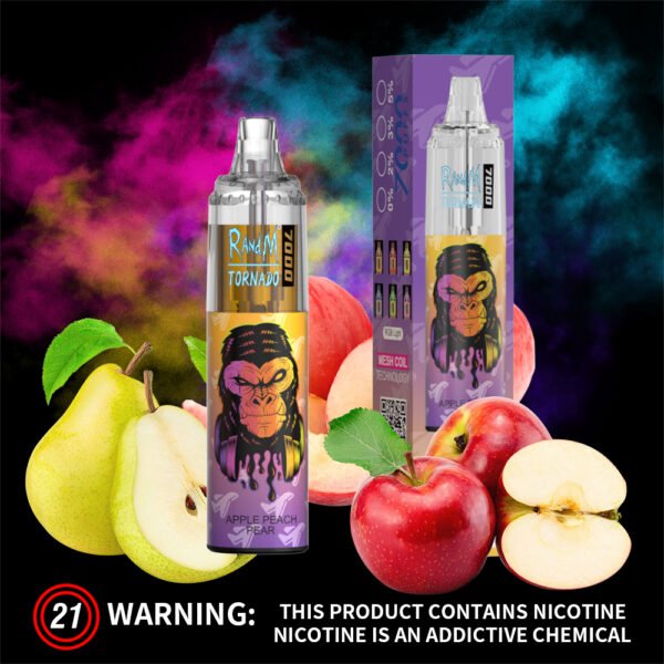 RandM Tornado 7000 Apple Peach Pear