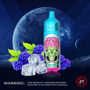 RandM Tornado 9000 Blue Razz Ice