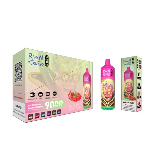 RandM Tornado 9000 Raspberry Watermelon