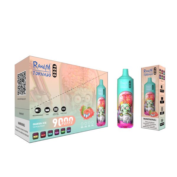 RandM Tornado 9000 Guava Ice