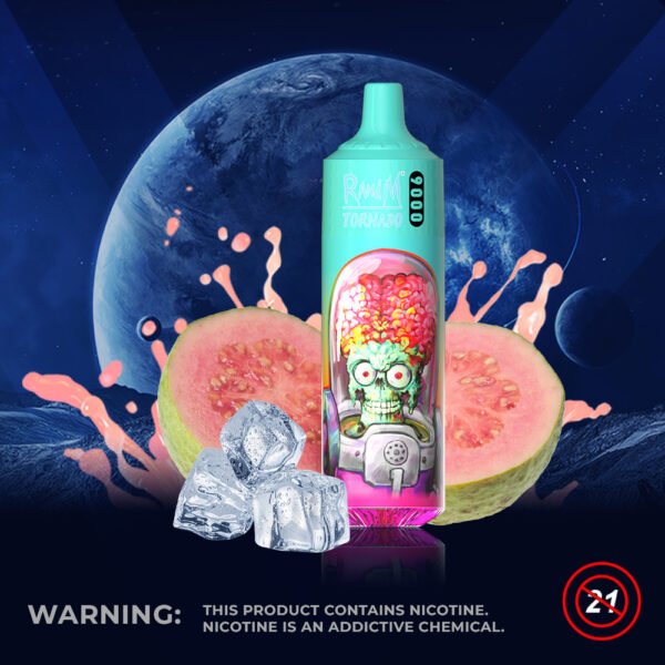 RandM Tornado 9000 Guava Ice