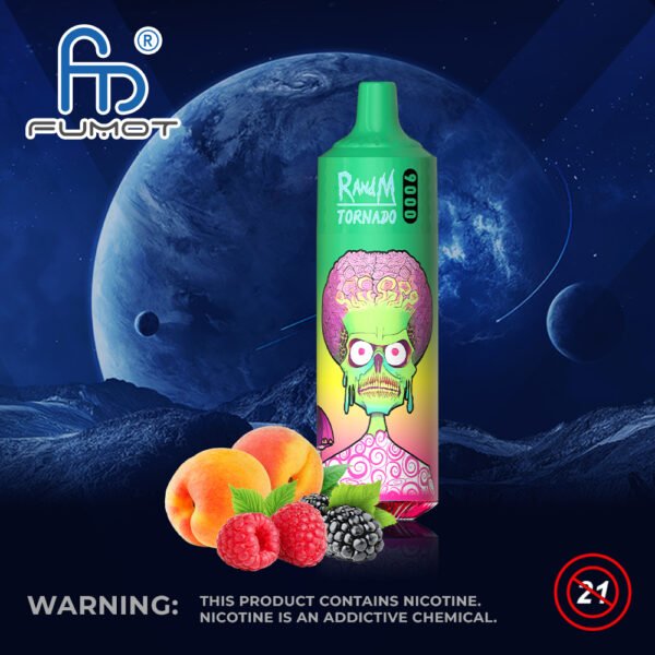 RandM Tornado 9000 Peach Berry