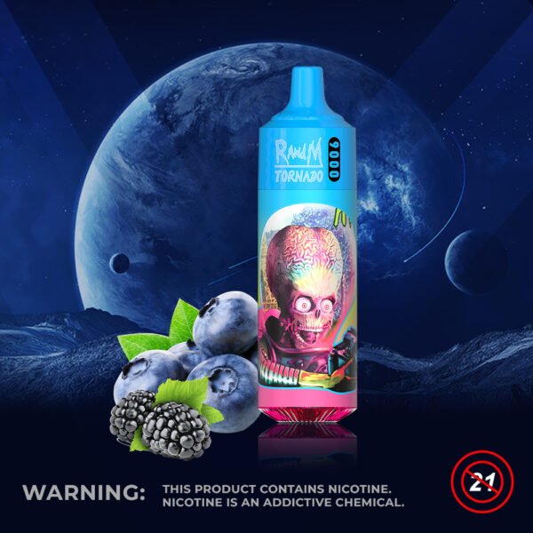 RandM Tornado 9000 Blueberry Sour