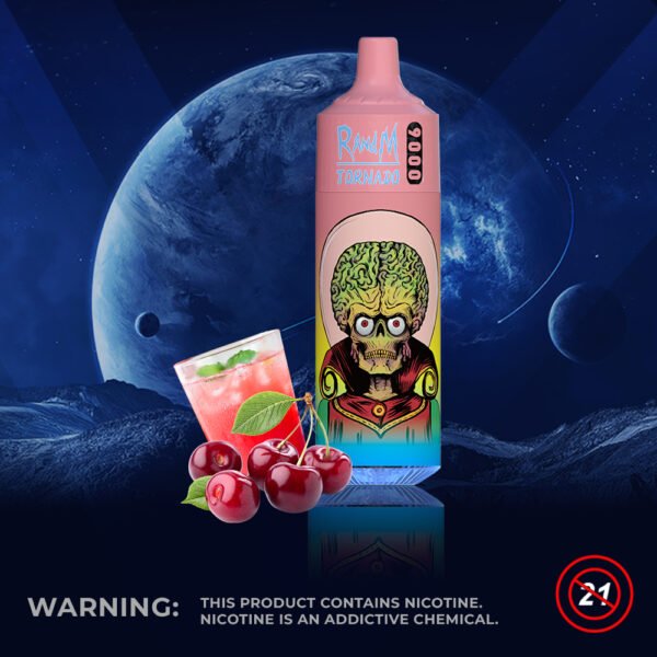 RandM Tornado 9000 Fizzy Cherry