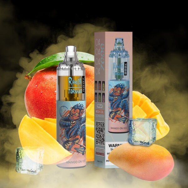 RandM Tornado 7000 Mango On Ice